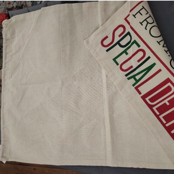 NWT Jumbo From Santa Sack  Cute and festive, this cheerful Christmas delivery sa - Picture 4 of 6